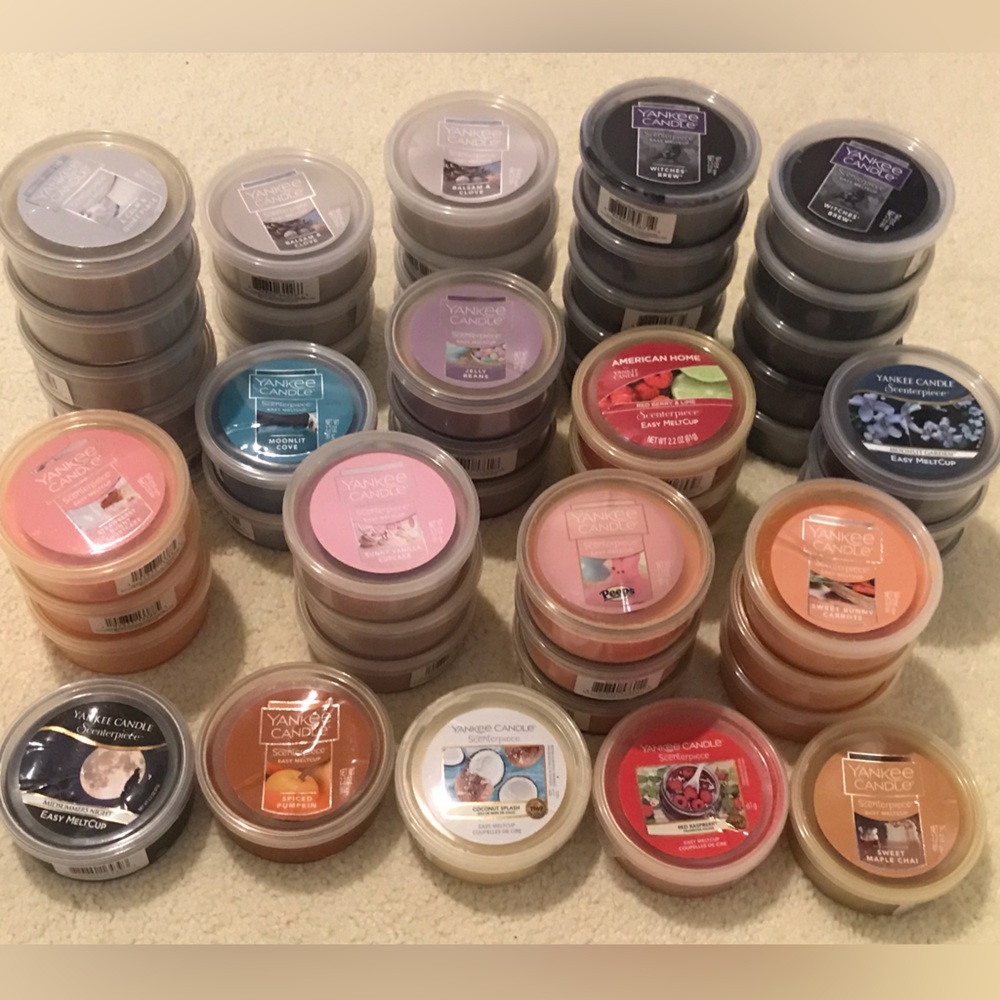 Yankee Candle melt cup Scenterpiece Easy MeltCup Collection